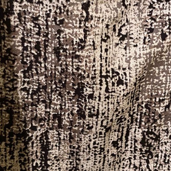 Target brand tank. Ruffle neck line. Black and white. Size Medium. - Picture 4 of 4